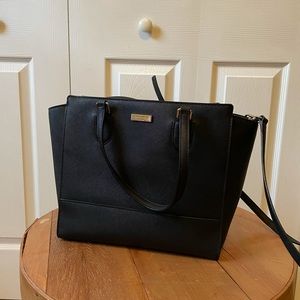 Black Kate Spade Shoulder Tote Bag